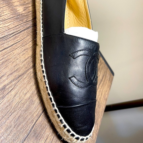 Chanel Black Espadrilles - Picture 9 of 15